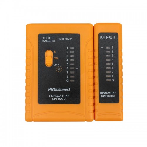 Тестер кабеля RJ-45+RJ-11 468