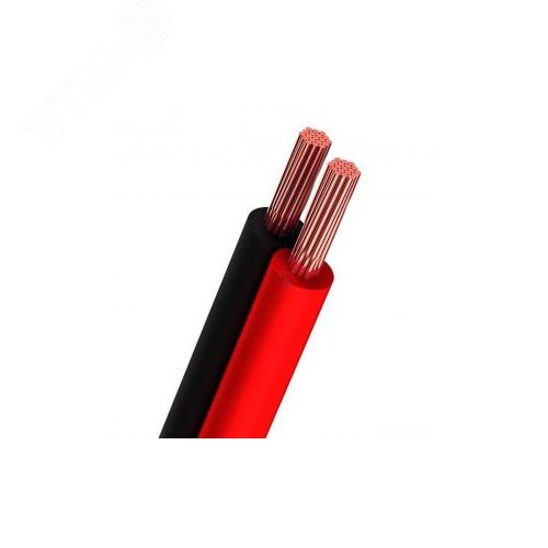 Кабель акустический ШВПМ 2х2.50 кв.мм красно-черный 100 м