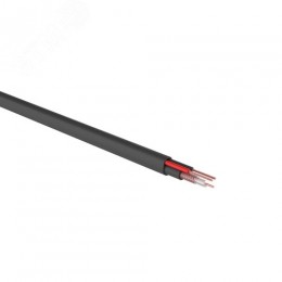 Кабель КВК-П-2 +2x0,75 мм2 (Cu/CCA) черный, 200 м