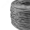 Витая пара U/UTP 4PR 24AWG CCA CAT5e PVC IN серый 305 м