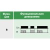 Реле времени многофункциональное, 1 переключающий контакт 8А (12-240 AC/DC)