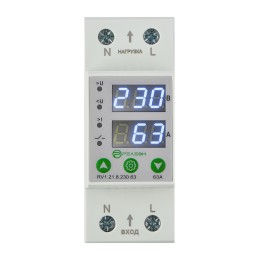Реле контроля напряжения и тока 1L 230В AC 63А