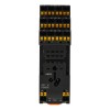 Розетка с push in клеммами для реле RP4.34 и модуля PM8, 10А