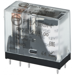 Миниатюрное промежуточное реле, 2 перекидных контакта 5А, 24В DC
