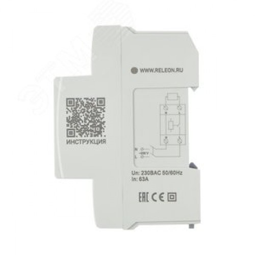 Реле контроля напряжения и тока 1L 230В AC 63А