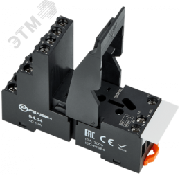 Розетка для реле RP4.34 и модуля защиты и индикации PM8, 10А