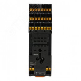 Розетка с push in клеммами для реле RP4.34 и модуля PM8, 10А