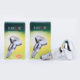 Лампа накаливания ЗК 40вт R50 230В Е14 Favor