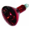 Лампа-термоизлучатель ИКЗК 220-250 E27 R127 цвет.гофр. красная Калашниково