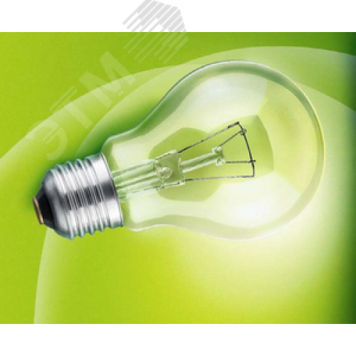 Лампа накаливания 230-75 Вт E27/A50 индивидуальная упаковка FAVOR груша