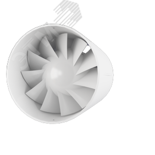 Вентилятор осевой канальный D125