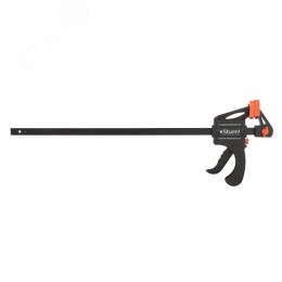 Струбцина быстрозажимная зев 45см глубина 7см надежная фиксация