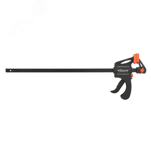 Струбцина быстрозажимная зев 45см глубина 7см надежная фиксация