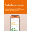 Терморегулятор для теплого пола умный, кнопочный, белый