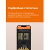 Терморегулятор для теплого пола умный, сенсорный, черный
