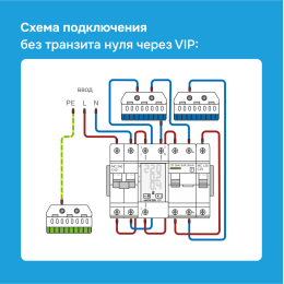 Многофункциональное реле, 63А, белая индикация