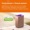 Терморегулятор для теплого пола умный, кнопочный, с Wi-fi, черный