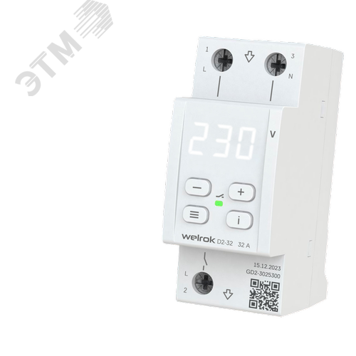 Реле напряжения D2-32 32 А