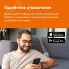 Терморегулятор для теплого пола умный, сенсорный, с Wi-fi, черный