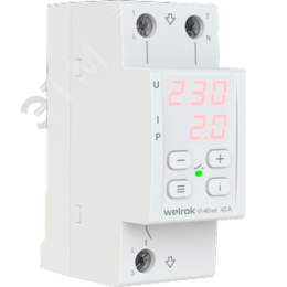 Реле напряжения c контролем тока 40 А