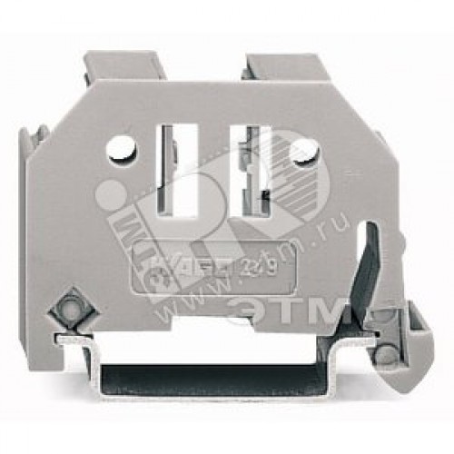 Стопор оконеч безвинтовой 10мм ширина (уп50шт) на DIN рейку