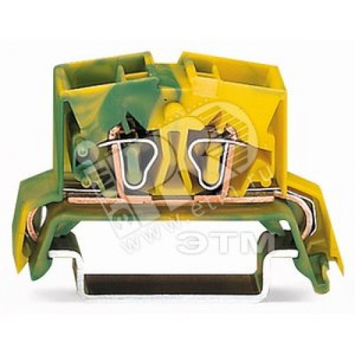 Клемма заземления 2пол.100шт.