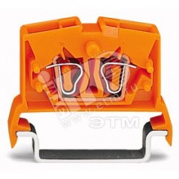 Клемма двухпроводная проходная миниатюрная