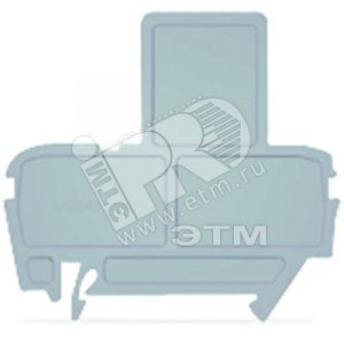 Плата концевая для клеммных колодок