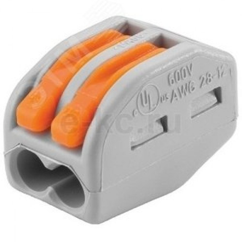 Клемма 2x0.08-2.5мм