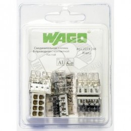 Клемма 8-проводная компактная с пастой (6шт)