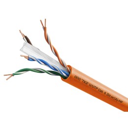 Витая пара U/UTP Cat 6 ZH нг(A)-HF 4х2х0,57 305м