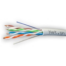 Витая пара U/UTP кат 5e 4х2хAWG24 IN CCA Net.on 100м
