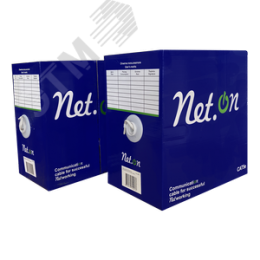 Витая пара U/UTP кат 5e 4х2хAWG24 IN CCA Net.on 305м