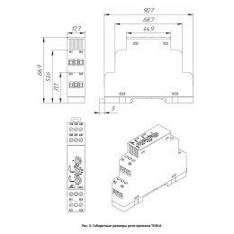 Реле времени TDR1A