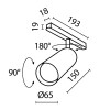 Светильник трековый Focus Led Exility 3000K 20Вт 24 град