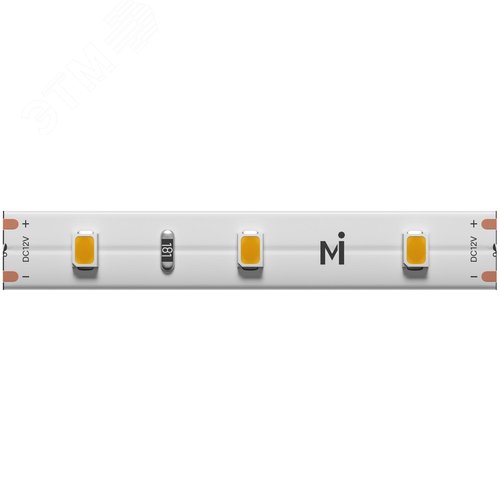 Лента светодиодная 12В 2835 4,8Вт/м 3000К 5м IP 20