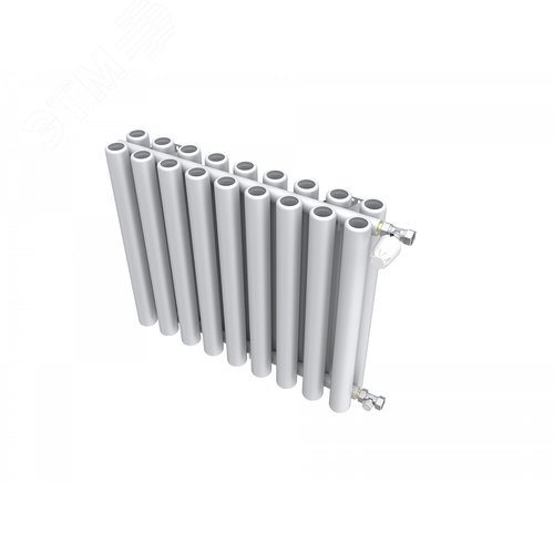 Радиатор трубчатый настенный двухрядный 534/78/13 боковое подключение