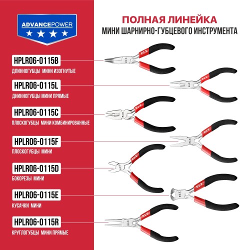 Кусачки мини, 115 мм
