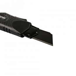 Нож 25мм с обрезиненным корпусом быстрая разблокировка лезвие сталь SK2 0.7мм