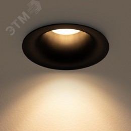 Светильник традиционный Down Light встраиваемый под лампу GU10 IP20 Черный