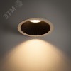 Светильник традиционный Down Light встраиваемый под лампу GU10 IP20 Черный