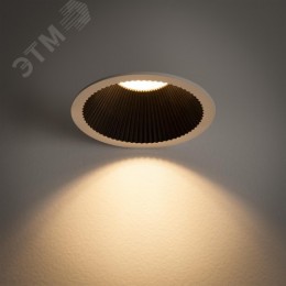 Светильник традиционный Down Light встраиваемый под лампу GU10 IP20 Черный