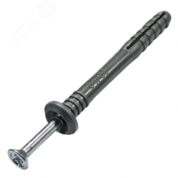 Дюбель-гвоздь 6х60 грибовидный бортик полипропилен