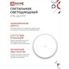Светильник светодиодный СПБ-2Д-КРУГ 24Вт 4000К 1700Лм 310мм с настраиваемым датчиком белый IN HOME