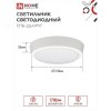 Светильник светодиодный СПБ-2Д-КРУГ 24Вт 4000К 1700Лм 310мм с настраиваемым датчиком белый IN HOME