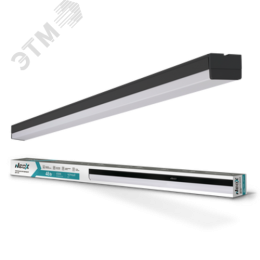 Светильник светодиодный ДБО-LINE 48Вт 6500К 4800Лм 100лм/Вт черный IP40