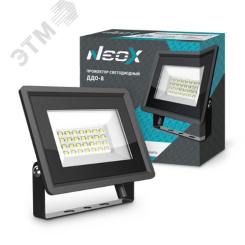 Прожектор светодиодный ДДО-8 20 Вт 6500К 2000 Лм 100 Лм/ Вт IP65