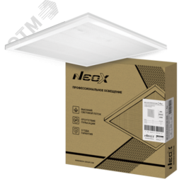 Панель светодиодная универсальная ДВО-02 3640-ПРИЗМА 36Вт 4000К 595х595мм