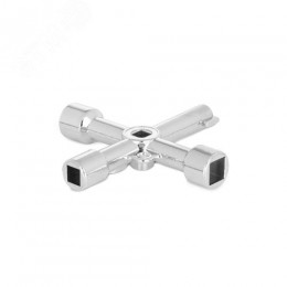 Ключ для электрошкафов с 5 рабочими профилями и битой