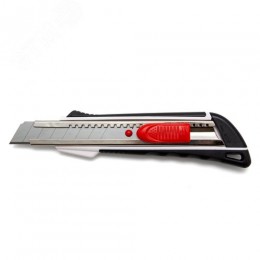 Нож сегментированный прорезиненный 18 мм Auto lock